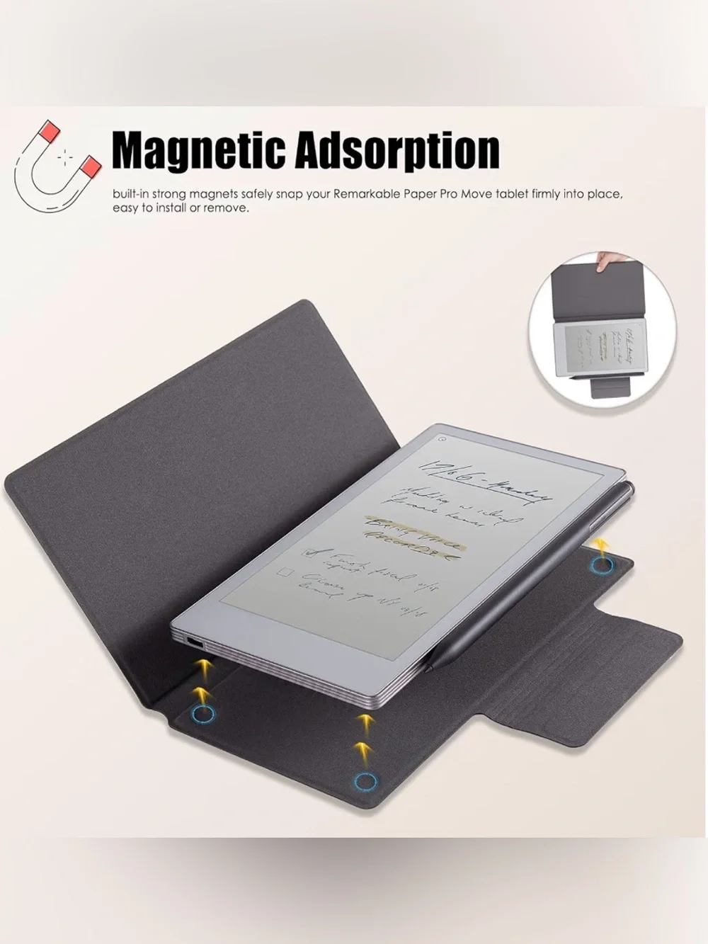Remarkable Paper Pro Move, Case for 7.3
